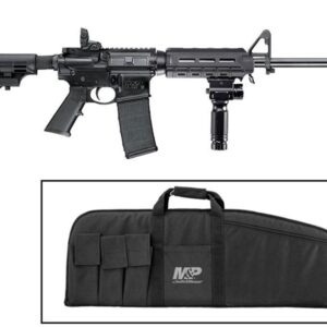 S&W M&P15 Sport II 5.56mm Rifle w/ Vertical Foregrip/Light Combo & Soft Case