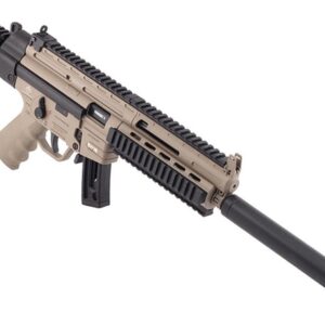 ATI GSG-16 .22LR 16.25" FDE Quad Rail Carbine 10rd