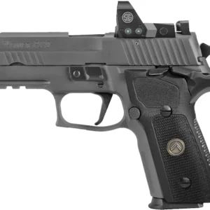 Sig Sauer P229RX Legion Semi-Automatic Pistol 9mm Luger 3.9" Barrel 15-Round Manual Safety with Romeo1 Red Dot Legion Gray Black