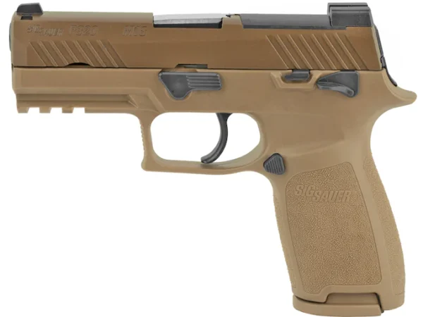 Sig Sauer P320-M18 Semi-Automatic Pistol 9mm Luger 3.9" Barrel 21-Round PVD Coyote