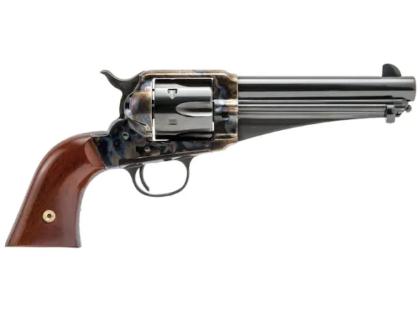 Cimarron 1875 Outlaw Revolver 6-Round Color Case Hardened, Blue, Walnut