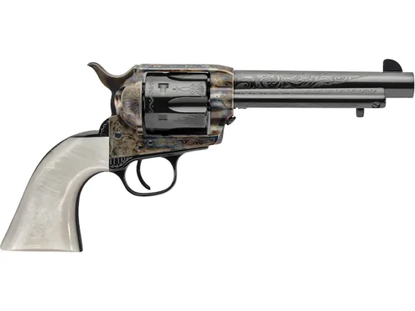 Uberti 1873 Cattleman II O&L "Dalton" Revolver 45 Colt (Long Colt) 5.5" Barrel 6-Round Blued Pearl