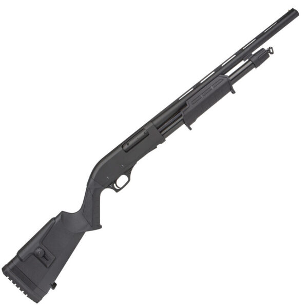 Rock Island Armory All Generations 12 gauge Pump Action Shotgun 18.5" Barrel 3" Chamber 5 Rounds Bead Sight Synthetic Stock Black