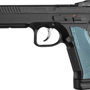 CZ-USA Shadow 2 Optics Ready Semi-Automatic Pistol 9mm Luger 4.89" Barrel 19-Round Black Nitride Light Blue