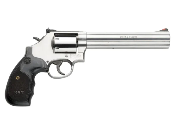 Smith & Wesson Model 686 Plus 3-5-7 Magnum Series Revolver 357 Magnum, 38 S&W Special +P 7-Round Stainless, Synthetic