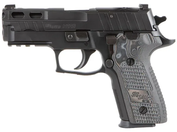 Sig Sauer P229 Pro Semi-Automatic Pistol 9mm Luger Black and Black/Gray