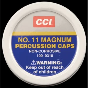 CCI Percussion Caps #11 Magnum Box of 1000 (10 Cans of 100)