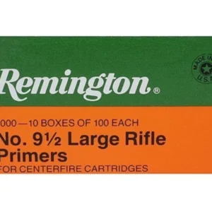 Remington Large Rifle Primers #9-1/2 Box of 1000 (10 Trays of 100)