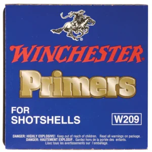 Winchester Primers #209 Shotshell Box of 1000 (10 Trays of 100)