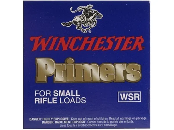 Winchester Small Rifle Primers #6-1/2 Box of 1000 (10 Trays of 100)
