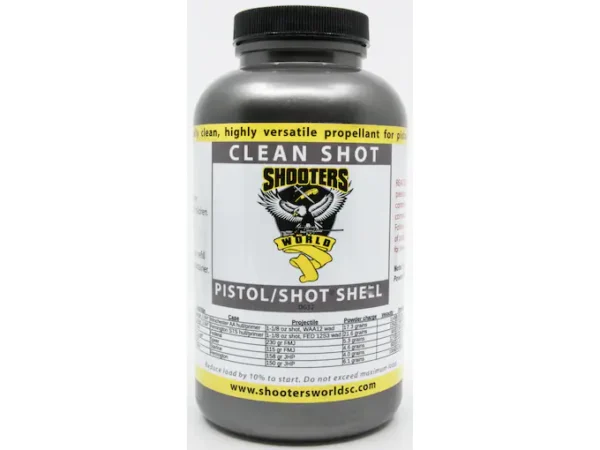 Shooters World Clean Shot D032-03 Smokeless Gun Powder