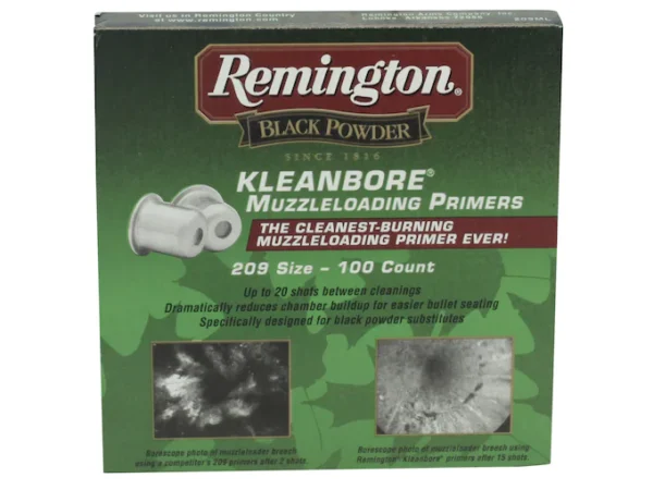 Remington Primers #209 Muzzleloading Box of 100