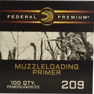 Federal Premium Primers #209 Muzzleloading Box of 100